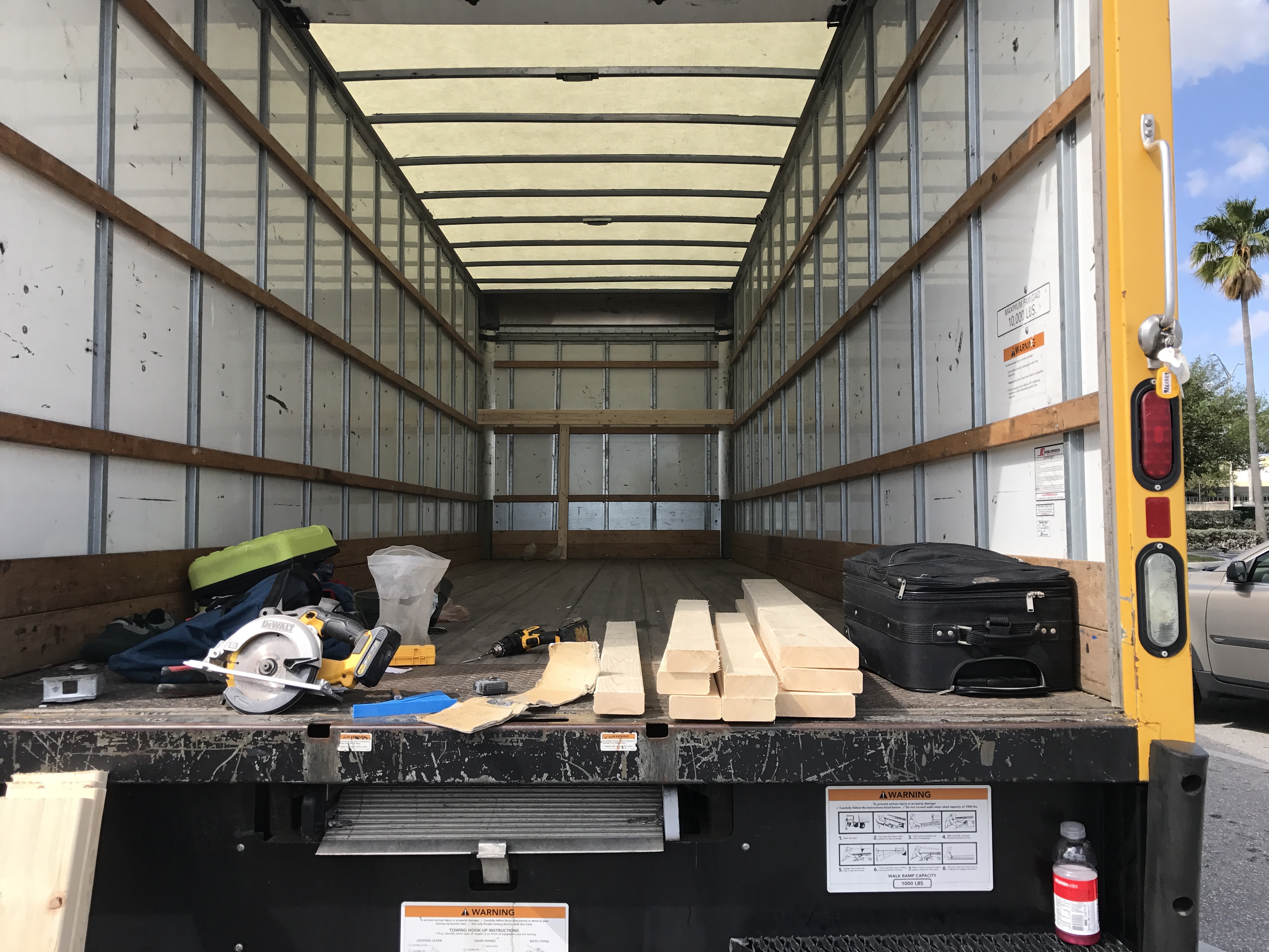 First Penske trip to buy bonsai trees